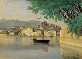 Vista de parte de la ciudad